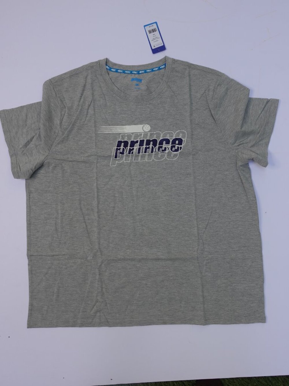 Price Pickleball Men's Graphic Short Sleeves T-Shirt in Heather Grey NWT XXL
